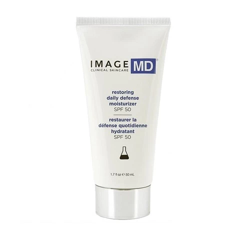 Kem chống nắng Image MD SPF 50 Restoring Daily Defense Moisturizer trẻ hóa da, ngừa lão hóa